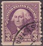 United States - 1932 - Characters - 3 ¢ - Violet - Estados Unidos, Characters - Scott 720 - President George Washington (22/1/1732-14/12/1799) - 0